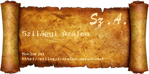 Szilágyi Azálea névjegykártya